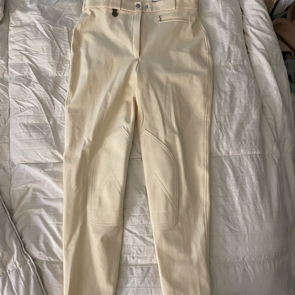 Pikeur Show Breeches. Light Cream Full seat 32L